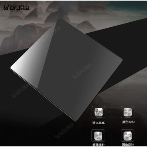 Dimming Gradient gray 100*150mm ND8 0.9 Photo Camera Square HD optical glass Lens filter Square piece 3 levels mirror CD50 T10