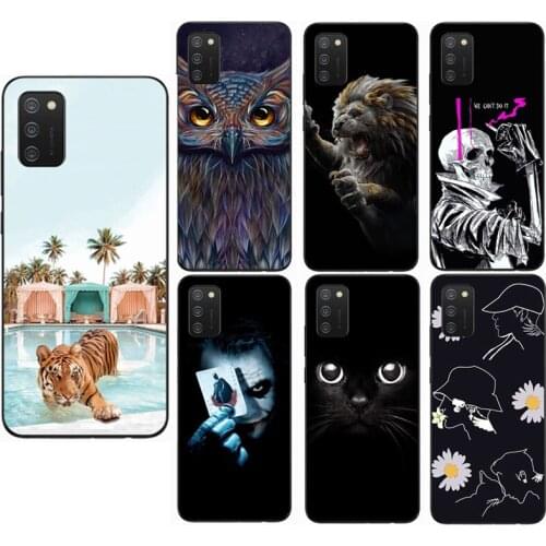 Animal Colorful Case for SAMSUNG GALAXY A02S Silicone Soft Covers for Samsung Galaxy a 02 s Case Protector Baicvery Back Cover