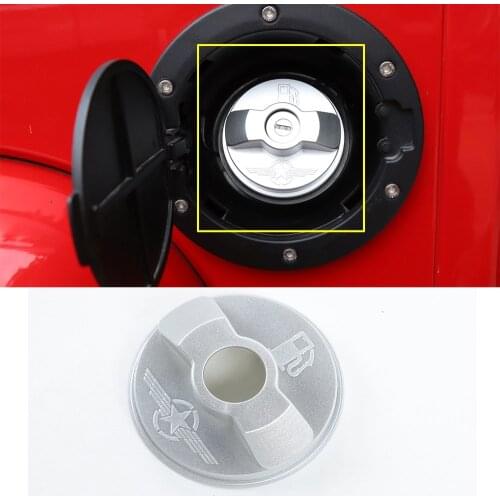 ABS Fuel Tank Cover Door Gas Filler Cap For Jeep Wrangler JK JL 2007-2020 Car parts