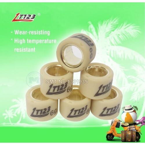 LT123 Scooter Drive Pulley Weight Variator Roller set 16x13 For DIO GY6 50 AF18 28 34 35 ZX 139QMB MA 5g 6g 7g 8g 9g 10g 11g 12g