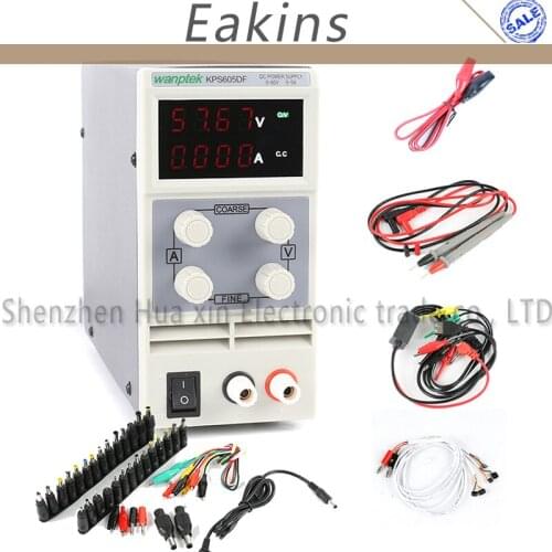 Mini Adjustable Digital Lab Switching DC Power Supply 60V 5A 30V 220V 39pcs/set DC JACK Set For Phone And Laptop Repair