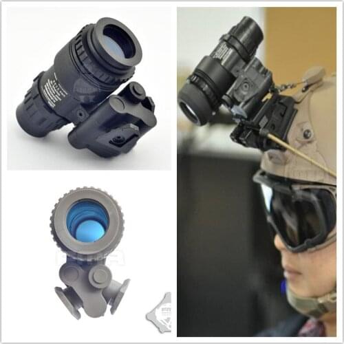 AN/ PVS18 NVG Night Vision Dummy Model Helmet Accessories Airsoft Gear PVS18 Not Functional BLACK DE