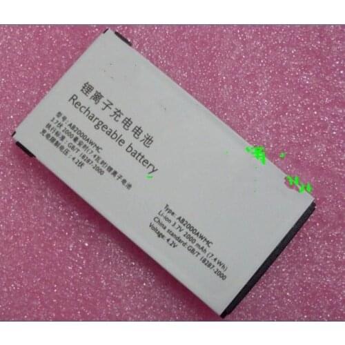 NEW 2000mAh AB2000AWMC Battery For PHILIPS X130/X523/X513/X501/X623/X3560/X2300/X333 with phone stander