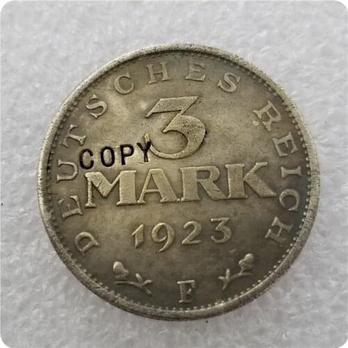1923 Germany 3 mark COIN COPY commemorative coins-replica coins medal coins collectibles