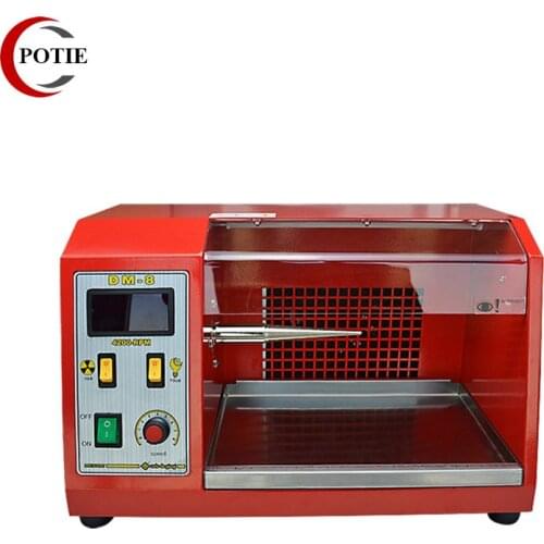 4200RPM Jewelry Polishing Buffing Machine Cloth Wheel Polisher DM-8 with Dust Collector Brench