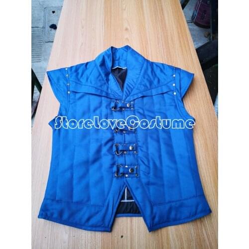 Rapunzel Tangled Flynn Rider Cosplay Costume Only Vest Cotton Stuffed Version