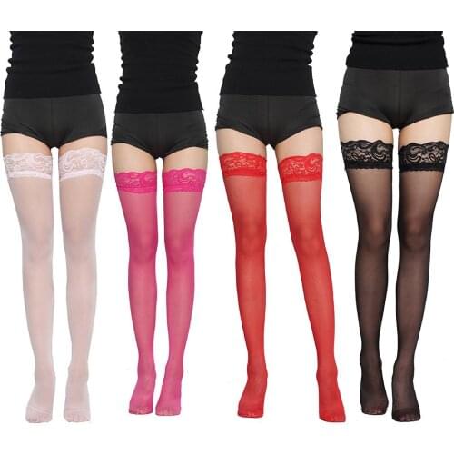 Sexy Women Floral Lace Patchwork Over Knee Thigh Socks High Elastic Stockings Women Nightclub Sex Products гольфы женские