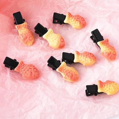 Mini Fish Hairpin Girls Cute Thick Small Card Student Hair accessories Haibin Clip Small Clips Lovely Cartoon Headdress Women