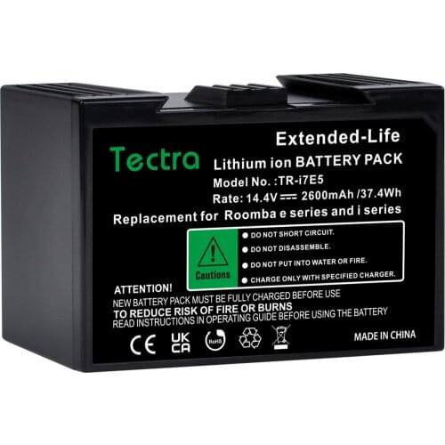 Good quality 2600mAh Vacuum battery for Roomba e Series e5 e6 and i Series i7 i7+ i8 ABL-D1 7150 7550 5150 iRobot i7 Battery