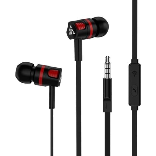 3.5mm In-ear Stereo Earphone Phone Headset with Mic Line Control