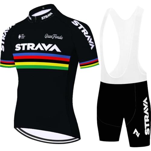 Strava Attrezzature Bretelle Homem Tenue Velo Homme Ropa Maillot Culotte Ciclismo Hombre Equipment Cycling Jersey Cycling