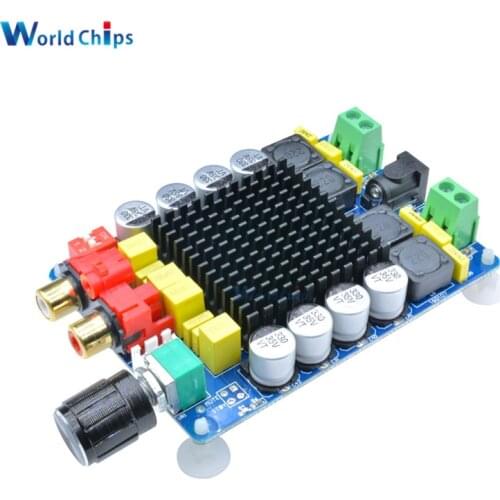 TDA7498 Class D 2X100W Dual Channel Audio Stereo Amplifier Board 2*100W Digital Power Amplifier Board Module High Power 15-34V