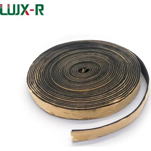 LUJX-R Oblong EPDM Seal Strip Self Adhesive Foam Sealing Tape Strip Sponge Cord for Door Window Machine Damper Sealing Strip