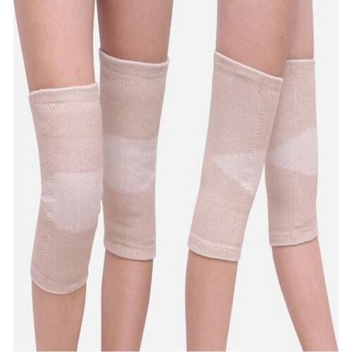 High Performance Bamboo Charcoal Plus Velvet Warm Knee Pads Outdoor Riding Sports Cold And Leggings