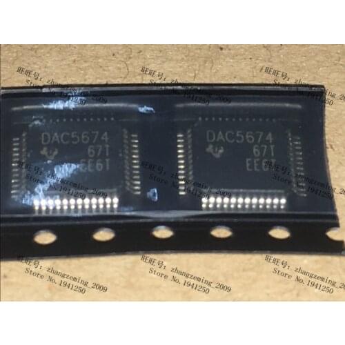 1pcs/lot DAC5674 DAC5674IPHPR DAC5674IPHP QFP48 100% new and original