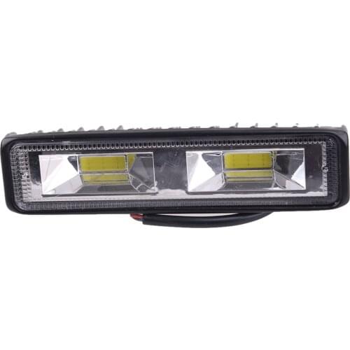 1Pc 48W LED Flood Beam Work Light 12V 6000K Fit For Off Road ATV SUV Jeep Truck Boat Accessories