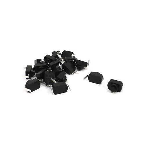 18pcs Electronic 2 Terminals Momentary Contact Micro Push Button Switches