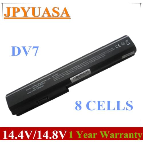 7XINbox 14.4V 5200mAh HSTNN-DB74 HSTNN-IB74 Laptop Battery For HP Pavilion HDX18 dv7 464059-121 464059-141 480385-001 516355-001