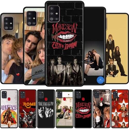 Case For Samsung Galaxy A51 A71 A12 A21s A52 A32 A41 A31 A22 A11 A02s A72 A42 A91 TPU Silicone Phone Cover Maneskin Fundas Shell