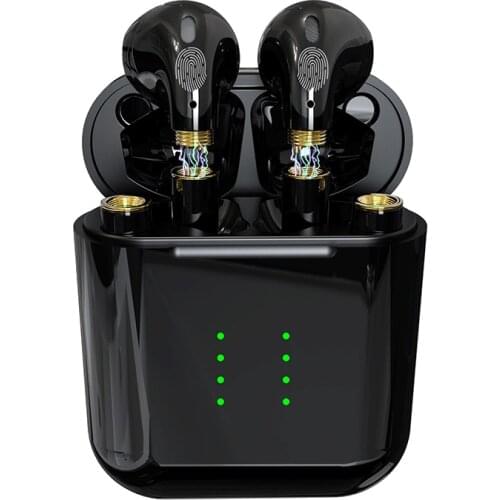 F68 Bluetooth 5.0 Earphones Wireless Headphones Replaceable battery Sport Earbuds Headset with Mic Charging Box for Smartphones