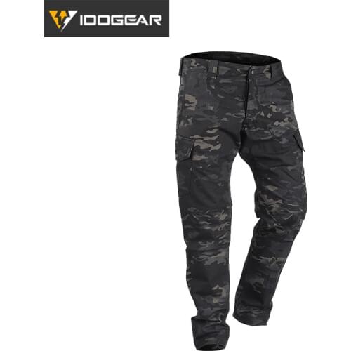 IDOGEAR GL Tactical Trousers CP Field Airsoft Military Pants Camo Flexible Man Casual Trousers Multicam 3204