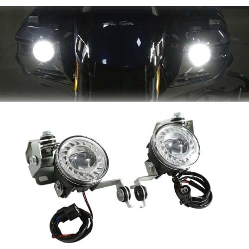 Motorcycle LED Fog Lights Attachment Kit For Honda Goldwing 1800 GL1800 2018–2021 Replace 08V70-MKC-A01