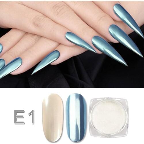 Manicure Shell Powder Dreamy Manicure Candy-Colored Chameleon Magic Mirror Effect Powder Shell Pearl Powder