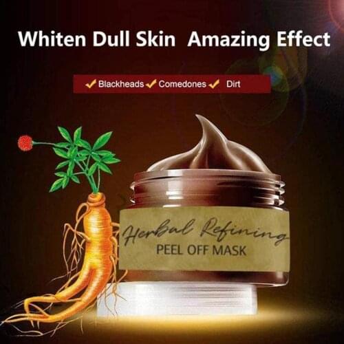 120ml Remove Blackhead Cleaning Mask Peel-off Mask Herbal Refining Beauty Tearing Pores Shrink Skin Care