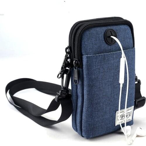 Multi Functional Neck Hanging Mobile Phone Bag Mini Waterproof Wallet Passport Holder
