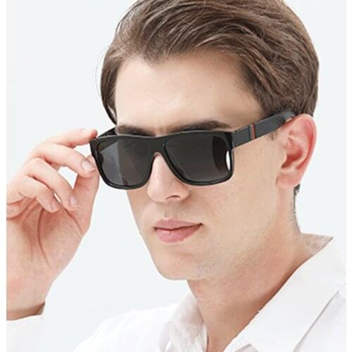 Driving Polarized Summer Sunglasses Men 2021 Galsses Eyewear Resin Lens Frames Material Polycarbonate Oculos De Sol Masculino