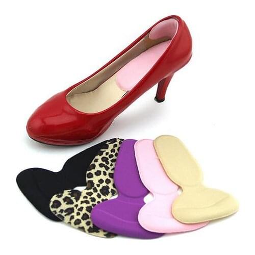 Soft Silicone Heel Cushion Protector Feet Care Shoe Pad Insole