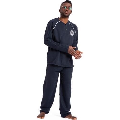 Tampap Boys Pajamas set Winter Thick Intra- Peluşlu Tampap 915