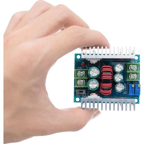300W 20A DC-DC Buck Converter Step Down Module Constant Current LED Driver Power Step Down Voltage Module Electrolytic Capacitor
