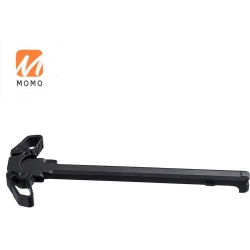 Black Aluminum AR 15 16 Charging Handle Butterfly Handle Ambidexrous 17.8cm Metal Ambidextrous Handle Tool Parts