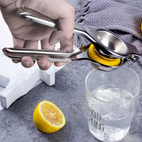 Stainless Steel Citrus Fruits Squeezer Orange Hand Manual Juicer Kitchen Tools Lemon Juicer Orange Queezer Juicer Lemon Clip