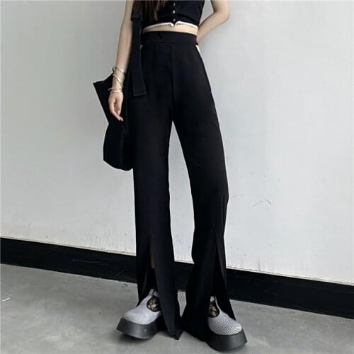 Женские брюки клеш SONNEESD China At AliExpress