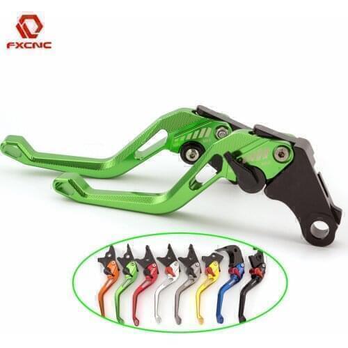 3D Aluminum Motorcycle Adjustable Brake Clutch Lever For Yamaha Fz25 2017-2018 fz125 Fz 125 HANDLES LEVERS handles levers