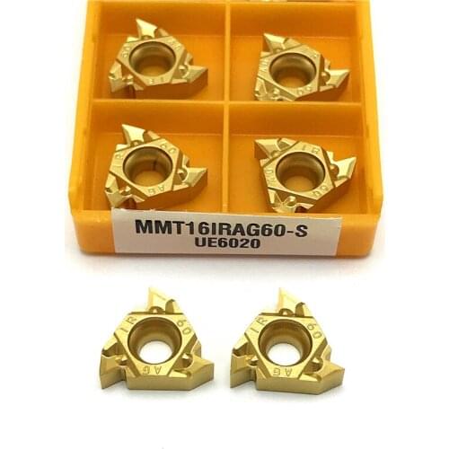 Carbide inserts lathe tools MMT16IR AG60-S UE6020 thread turning tool CNC Cutting Tool 16IRAG60 Hard Alloy turning insert