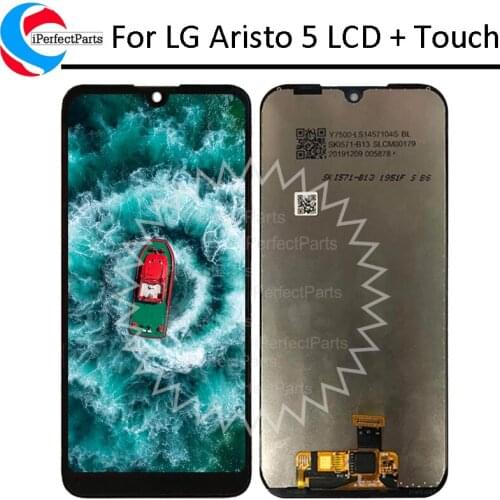100% Tested For LG Aristo 5 LM-K300TM LM-K300MM LCD Display Touch Screen Digitizer Assembly Replacement Part For LG Aristo 5 LCD