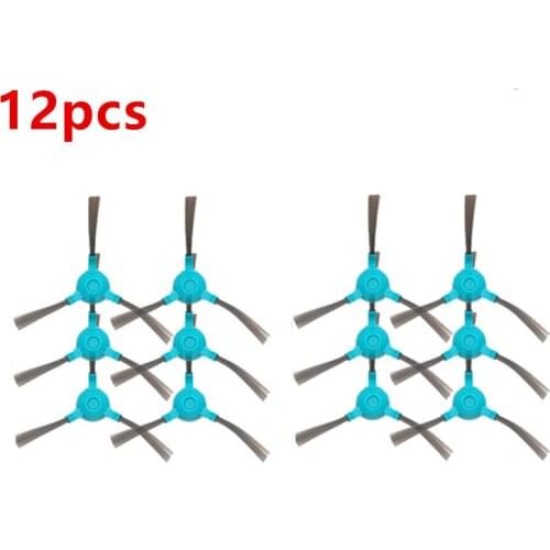 12pcs Side Brush for SENCOR 6250BK Robot Vacuum Cleaner Parts Brush Cleaning Accessories