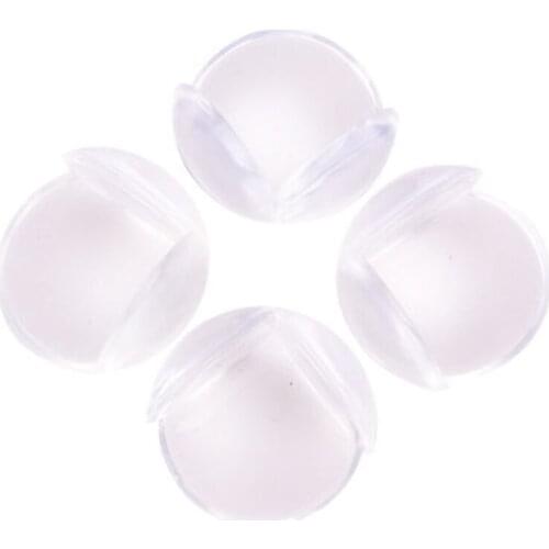 4pcs baby safety table corner protective cover spherical transparent anti-collision corner