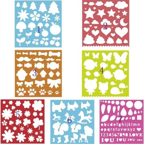 7 Pcs Handcraft Woolen Needle Felting DIY Package Craft Sewing Accessories Wool Felt Shapes Mold Felting Making Tools