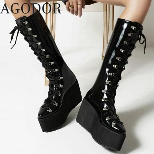 AGODOR Women's High Boots