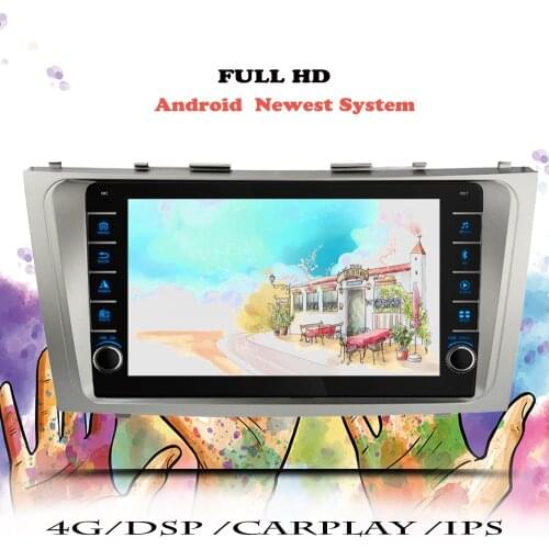 Car Radio For Toyota Camry 2007 2008 2009 2010 2011 2012 Multimedia Video Player Android 2 din DVD GPS Navigation Tape Recorder