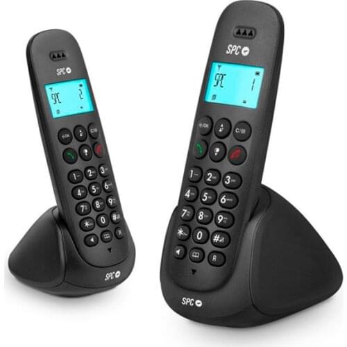 Wireless Phone DUO Telecom 7312N DECT Black