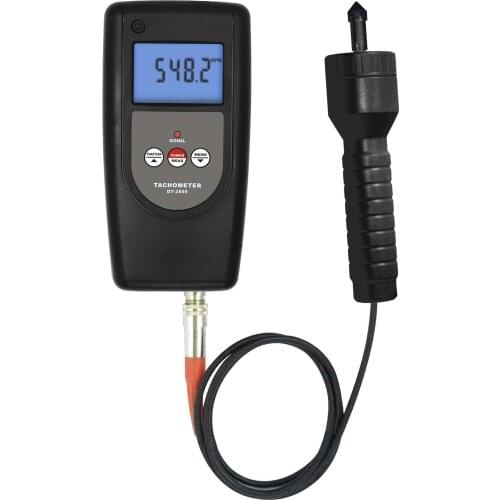 DT-2859 Digital Electric Machinery Tachometer Measure Rotative velocity Laser Surface speed Frequency 2.5-99,999 r/min 0.5-19,99