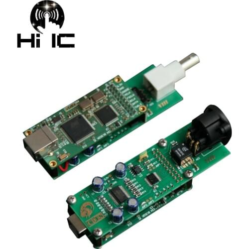 Italy Amanero USB DSD Digital Interface DAC Decoder Board Add Coaxial Output SPDIF 192K Free Shipping