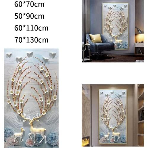 5D DIY Diamond Painting Flowers Vase Cross Stitch Kit Full Drill Diamond Embroidery Mosaic Rose Art Picture Home Decoration Gift