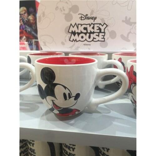 Disney Cute Cartoon Mickey Mouse Minnie Donald Duck Mug Cup Creative Water Cup