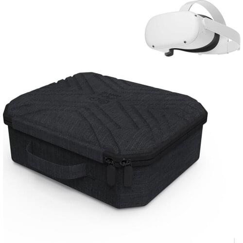 New Protable VR Accessories For Oculus Quest 2 VR Headset Travel Carrying Case EVA Storage Box For Oculus Quest 2 Protective Bag